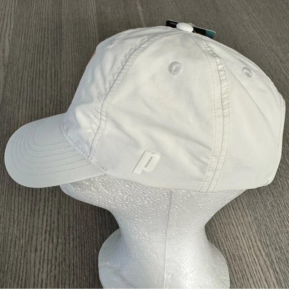 Prince Tennis Girls Graphic Cap White See Ya on the Court Adjustable Hat